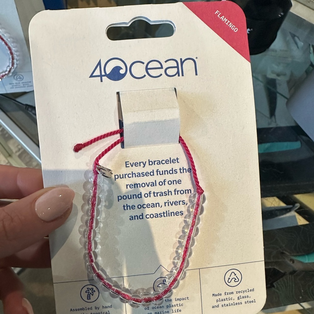 New 4Ocean bracelets color Flamingo Pink